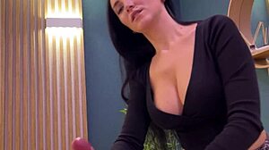 Yo, caught my client jerking off during massage, so I gave him a wild happy ending!