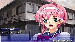 Intense peeping on hentai sex in apartment