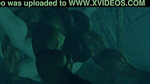 Dragon distracts in wild furry hentai scene