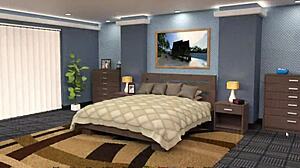 Naughty Married Woman Offers Her Pussy to Neighbor in Steamy Shower