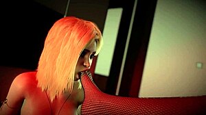 Lesbian foot slave scene