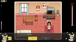 i love this hentai game village rhapsody part 3 with big tits in the stable