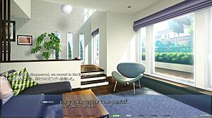 Akumeru Family Harem Route - Step-Mother and Step-Daughter Blowjob Action