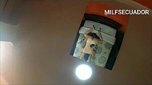 BBW mother-in-law cheats with 19-year-old lover for anal assfucking.