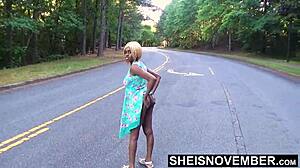 Stranger Let Me Suck Him Off on the Road! 😲