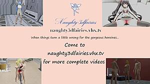 Blabla Enjoys Fun with Favorite Fan in 3D Anime Game