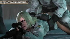 Metal Gear! Watch it try monster cocks in horny fucking!