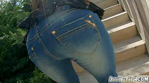 Petite Teen Takes Double Penetration in Rough Ass Play