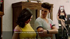 Does Ms. Denver wear stockings?