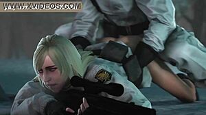 Metal Gear! Watch it try monster cocks in horny fucking!