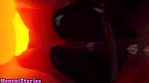 ยัดเข้าไปทั้งลำในฉากการ์ตูนเย็ดดุเดือด