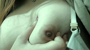 lovely filipina teen flaunts natural tits and tight pussy for homemade fun.