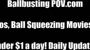 Absolutely Savage Ballbusting Session