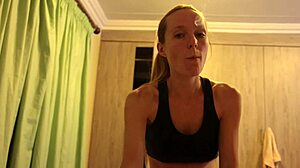 Blowjob Leads to Cumshot Facial on Brunette's Face