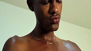 Two Brazilian friends enjoy hot bareback interracial assfucking with big cock cumshots