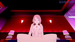 hinata vs sakura in intense pov sex scene