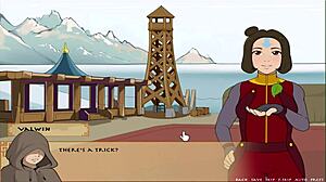 Korra's tits in Four Element Trainer Book 5, hot! 🔥