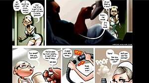 night nurse adventures in cartoon comics with anime style