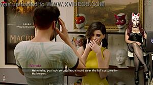 Does Ms. Denver wear stockings?