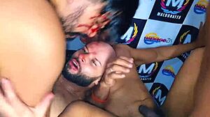 Brazilian Halloween Orgy Domination