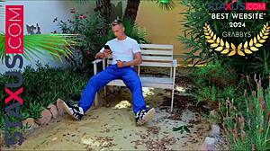 Staxus I Catch The Gardener Masturbating And Offer Him All My Help