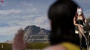 Does Ms. Denver wear stockings?