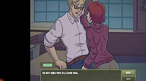 Witch hunter battles half-female scorpion monster intensely