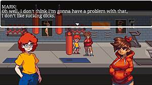 Muscular Girl Loves to Suck My Cock After Training