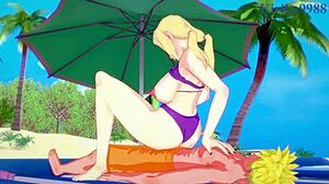 Tsunade and Naruto having intense sex in this Naruto hentai scene! 😍