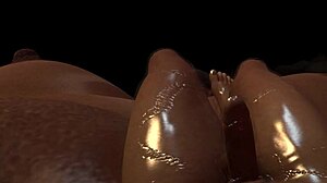 Trapped in Nightmare with Giant Breasts Craving Cum