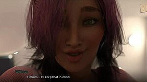 three girls try to knock john off his feet 😏