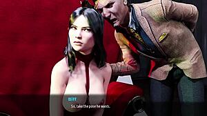 Monica’s Steamy Model Photoshoot in 3D Cartoon