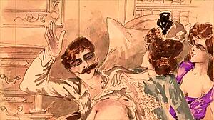 Vintage Erotic Drawings Spark Curiosity in Anime Style