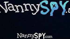 nannyspy babysitter anya olsen pounded and creampied