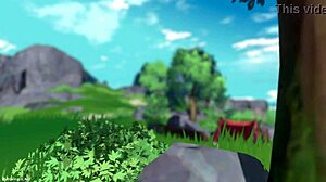 Outride her in genshin impact amber x aether animation