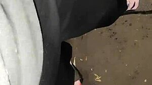 Invited neighbor for flowers then banged her mouth hard