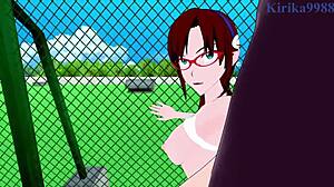 Mari makinami and ritsuko akagi engage in intense sexual encounters in neon genesis evangelion hentai!