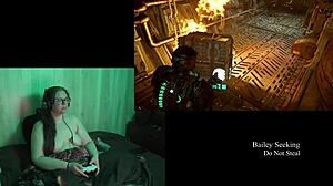 Naked DEADSPACE Play Through Part 9!