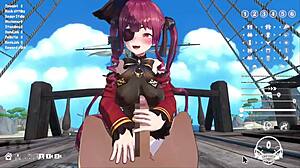 Captain Be Horny Sailin', Wanna Bang My Big-Breasted Dream Captain!