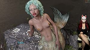 mermaid gives deep blowjob in shadows 22 game