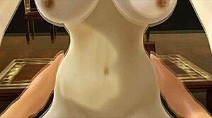 mercy fucks big ass waifu in sex simulator game tits bouncing pussy wet anime blonde ass pounded hard