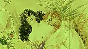 Vintage Erotic Drawings Spark Curiosity in Anime Style