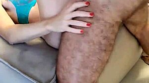 aline and flavio amateur couple fucking with cum on tits