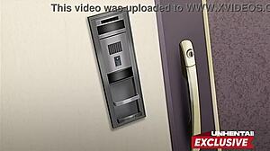 Perv step dad gropes step daughter in wild hentai uncensored scene