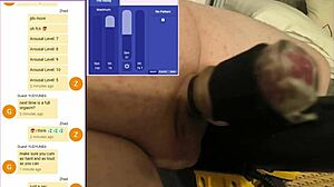 Scarrzhed Exposes Himself Online, Strangers Jerk Him to Four Intense Ejaculations