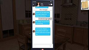 Being a Dik Chick Route 29: Brunette Amateur with Big Tits Navigates Isabella's House After Night Out