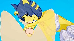 Ankha FUCKED on BEACH!