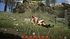 Hey, catch me in hentai game with Red Riding Hood banging!