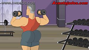 Cartoon Gay O Coroa Da Academia