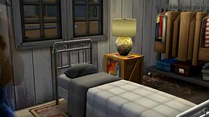 Yo, Sims 4 biker chicks got wild in tattooed orgy!